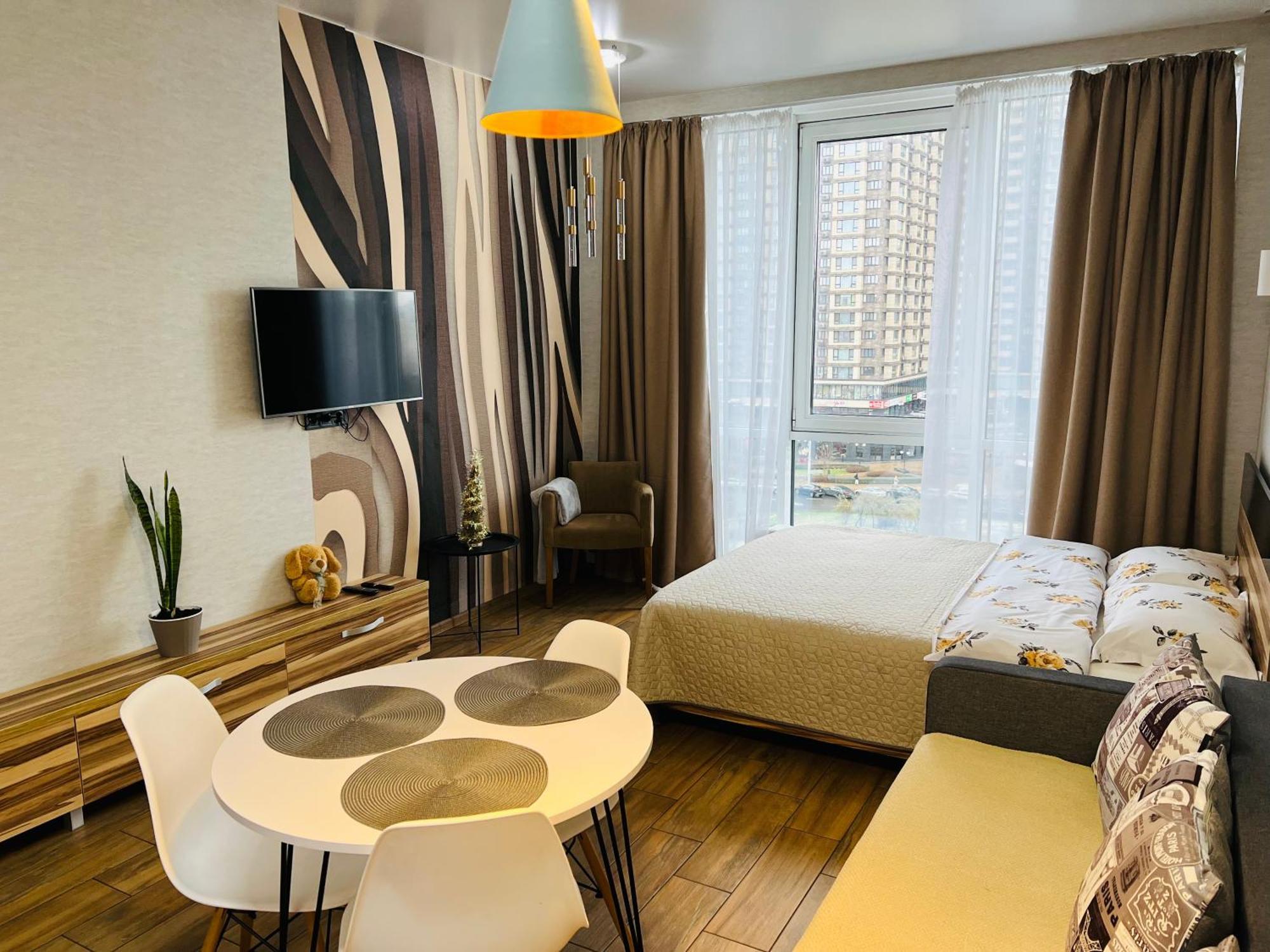 Apartment Smart Plaza Obolon' キエフ エクステリア 写真